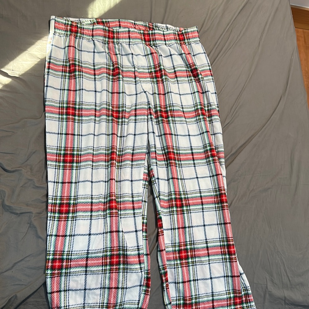 Plaid PJ pants